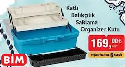 KATLI BALIKÇILIK SAKLAMA ORGANİZER KUTU